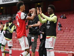 Arsenal nhận tin vui từ tương lai của tiền đạo Aubameyang