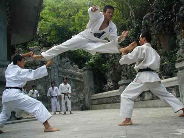 Các đòn đá trong Karate