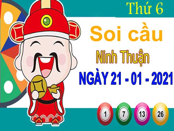 Soi cầu XSNT ngày 21/1/2022 đài Ninh Thuận thứ 6 hôm nay chính xác nhất