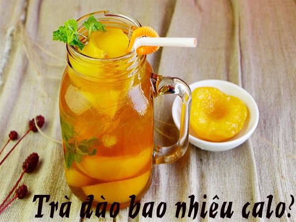 Trà đào bao nhiêu calo? Cách uống trà đào giảm cân