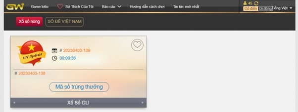 Mẹo chơi xổ số GLI chi tiết tại W88