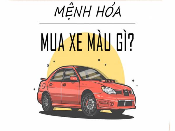 Mệnh Hỏa hợp xe màu gì?