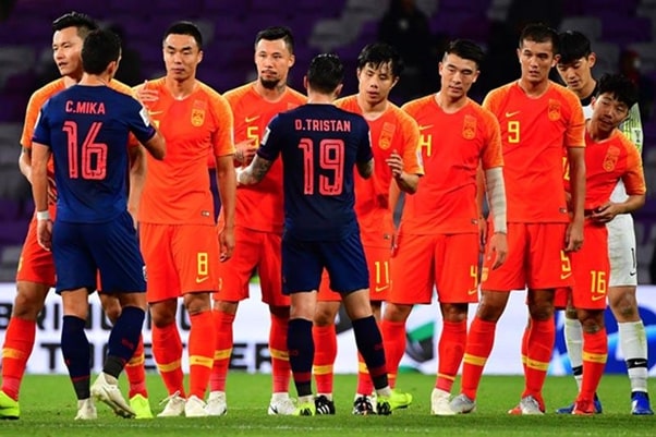 ĐT Trung Quốc góp mặt ở Asian Cup