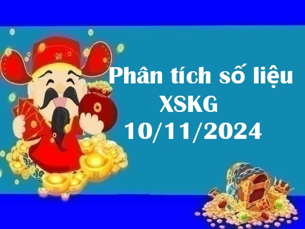 Phân tích số liệu XSKG 10/11/2024 chủ nhật