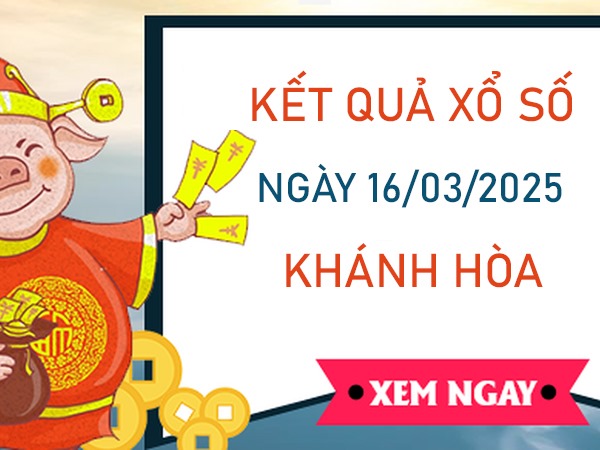 Phân tích KQXSKH 16/3/2025 hôm nay bộ số đẹp nhất