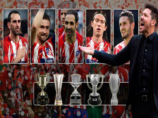 Thành tích HLV Diego Simeone cùng CLB Atletico Madrid